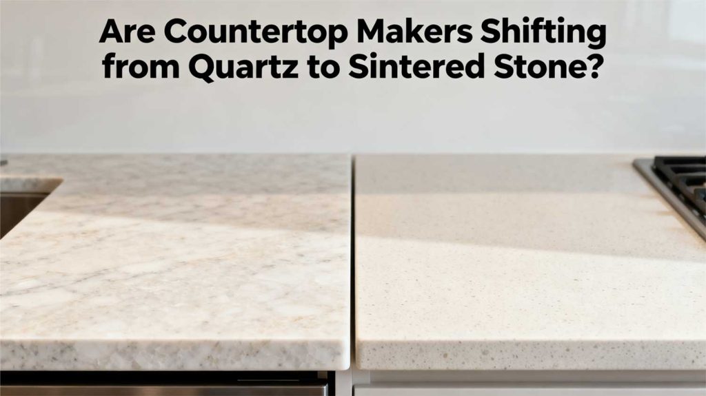 Are Countertop Makers Shifting from Quartz to Sintered Stone?