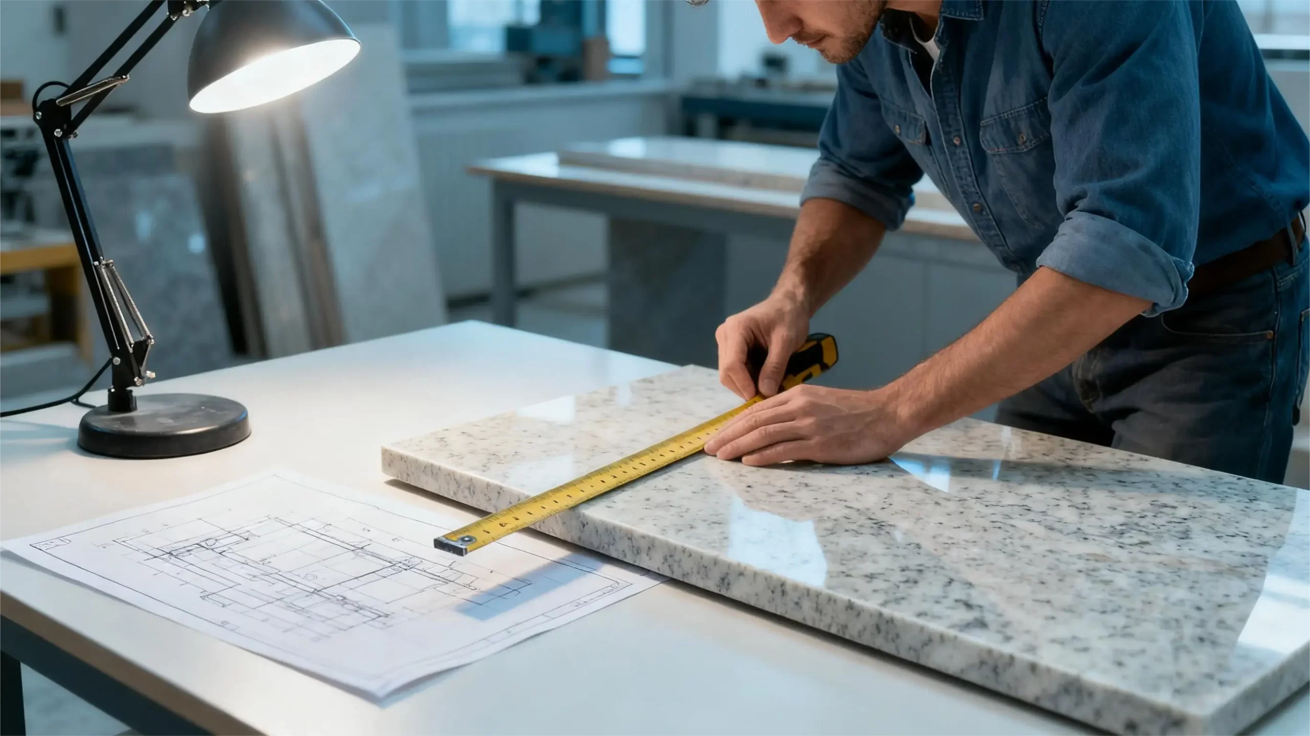 a picture to show engineer use the countertop calculator