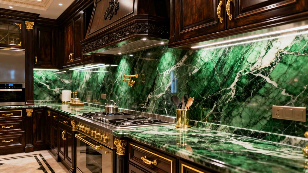 Sintered-Stone-Slab made super luxury kitchen countertop