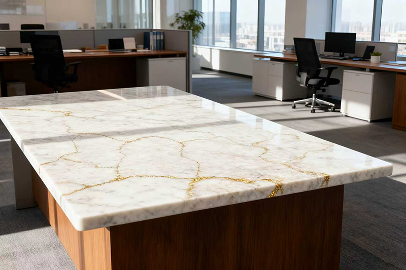 carrara-gold-for-office-meeting-table
