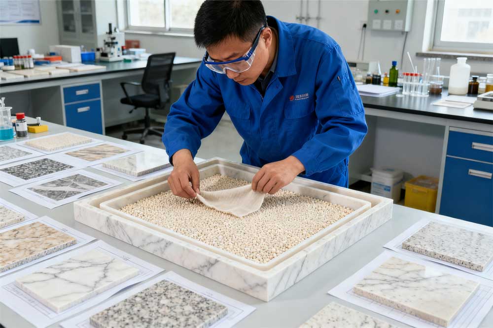 custom the slab by different textures