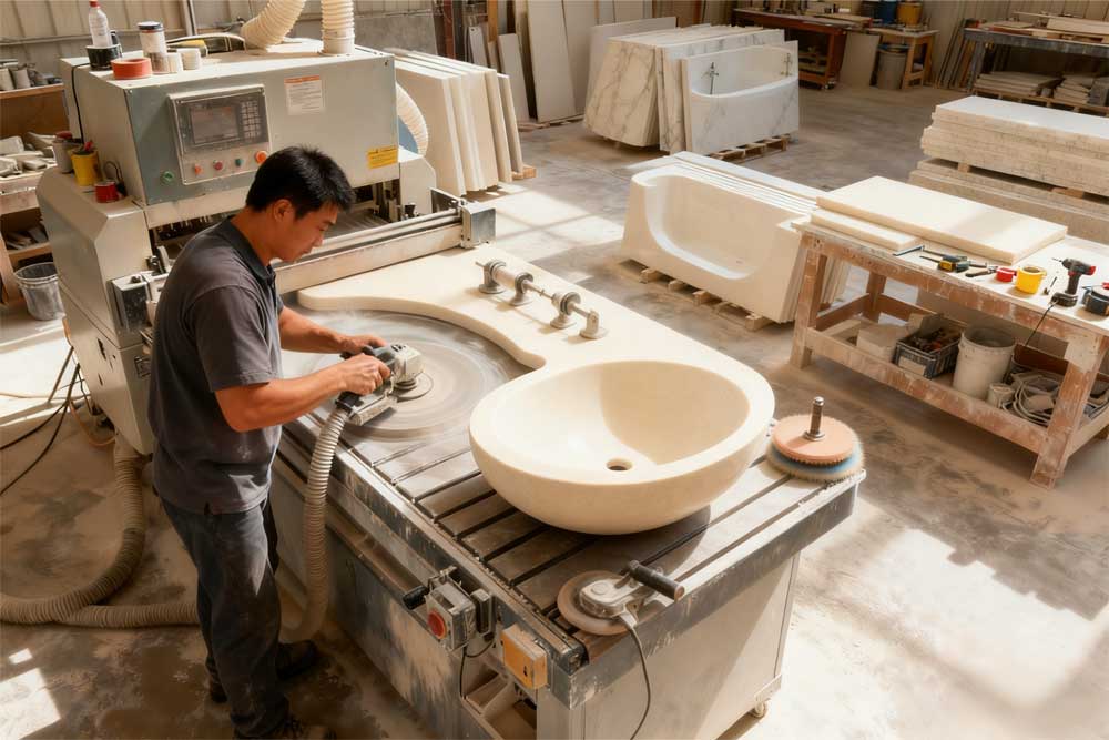 custom the slab into different shaps