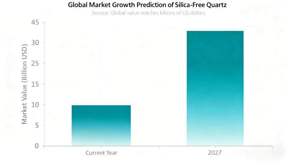 silica quartz slab is growing its market share year after year