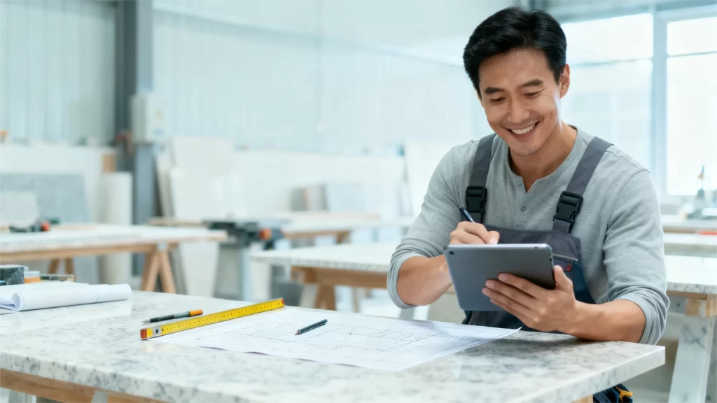 Stone measurement conversion tool helps engineers